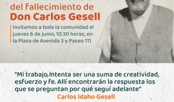 ACTO EN CONMEMORACIN DEL 45 ANIVERSARIO DE LA MUERTE DE DON CARLOS